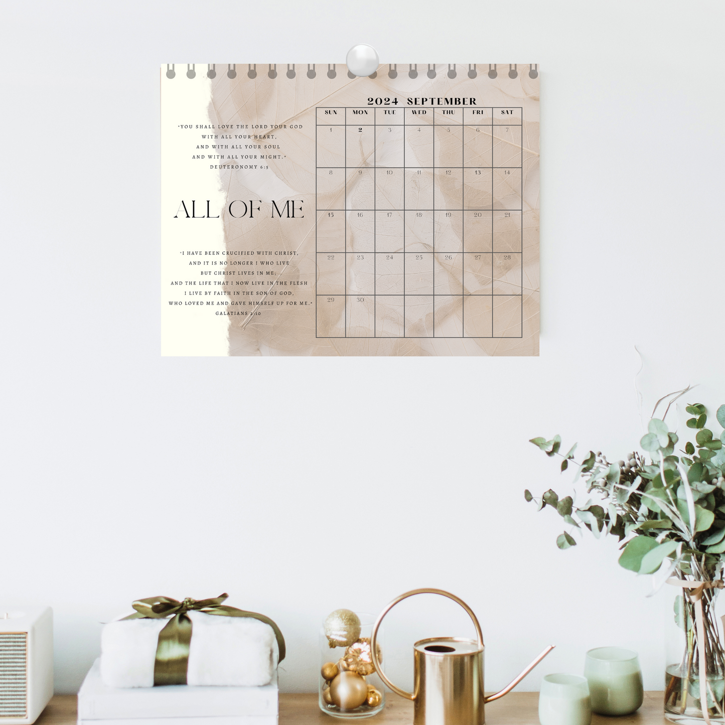 Bible Tapestry Scripture Calendar