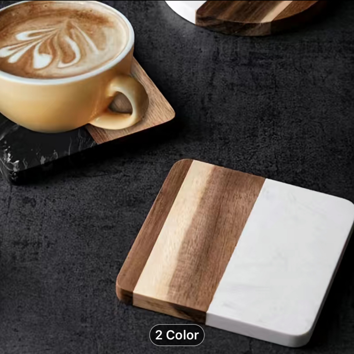 Wood & Marble Coasters