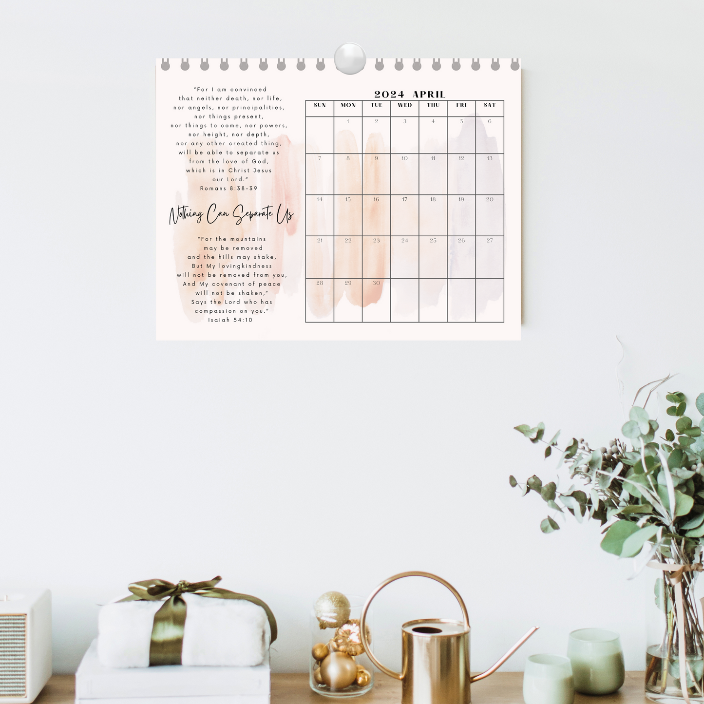 Bible Tapestry Scripture Calendar