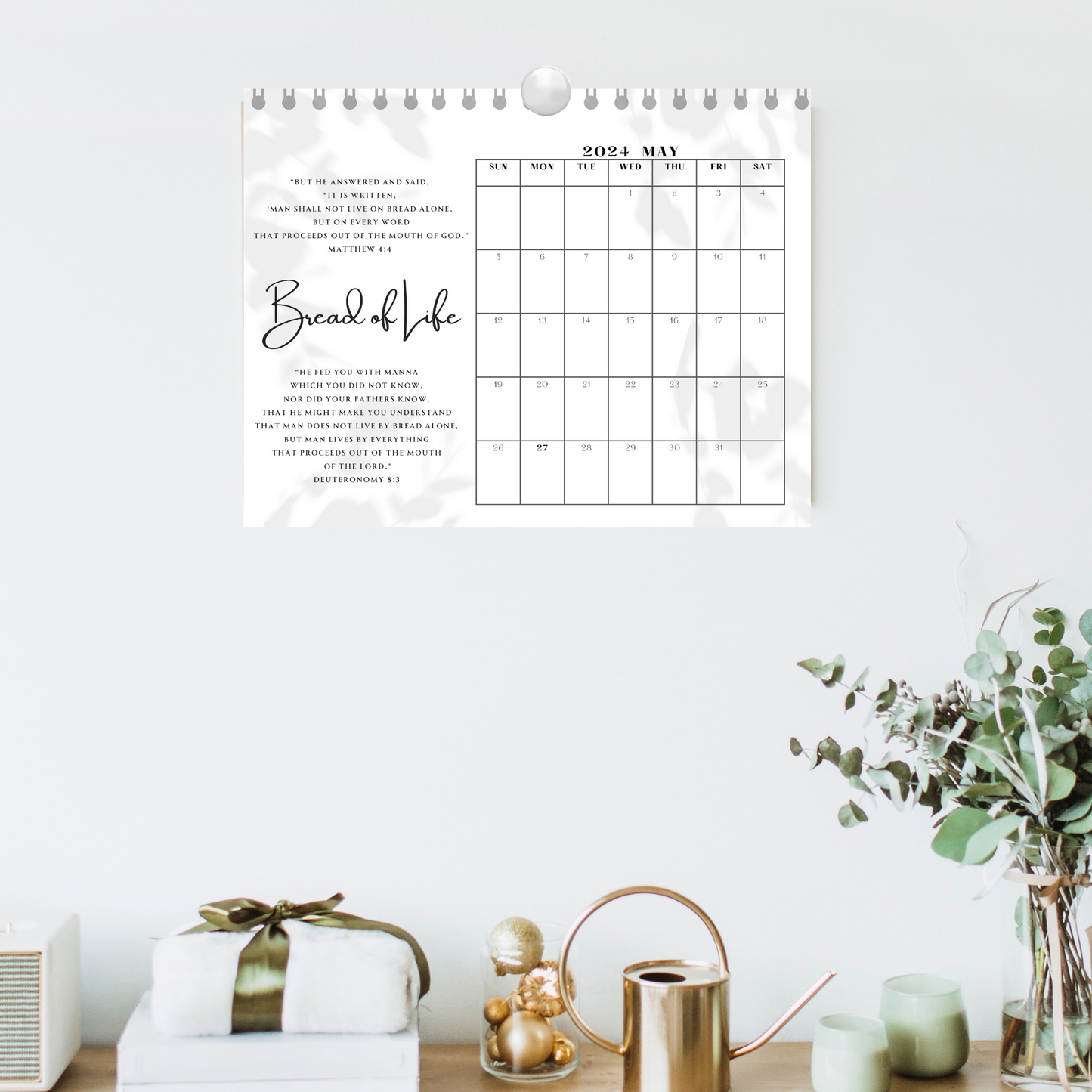 Bible Tapestry Scripture Calendar