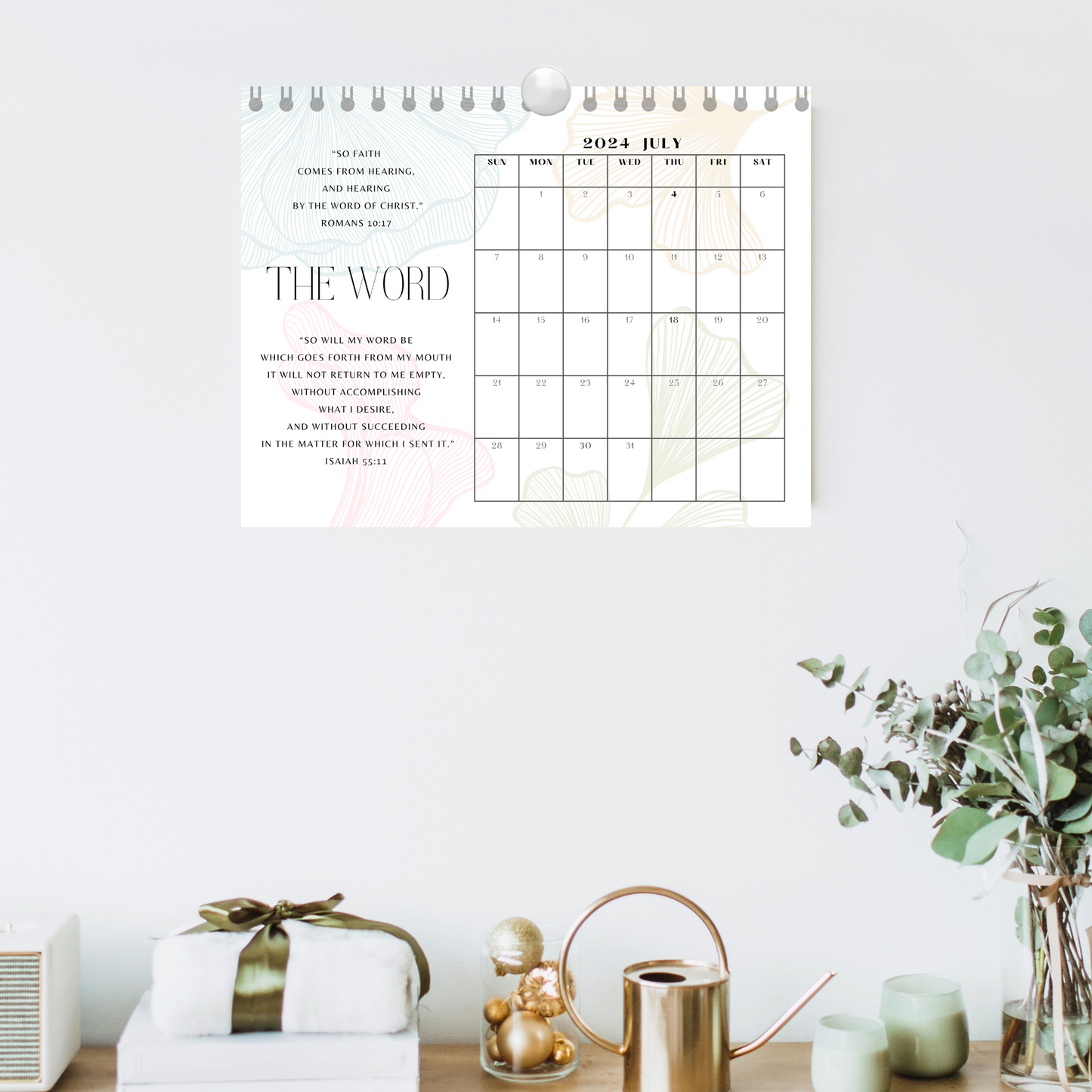 Bible Tapestry Scripture Calendar