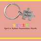 You are my missing piece Puzzle Key Ring