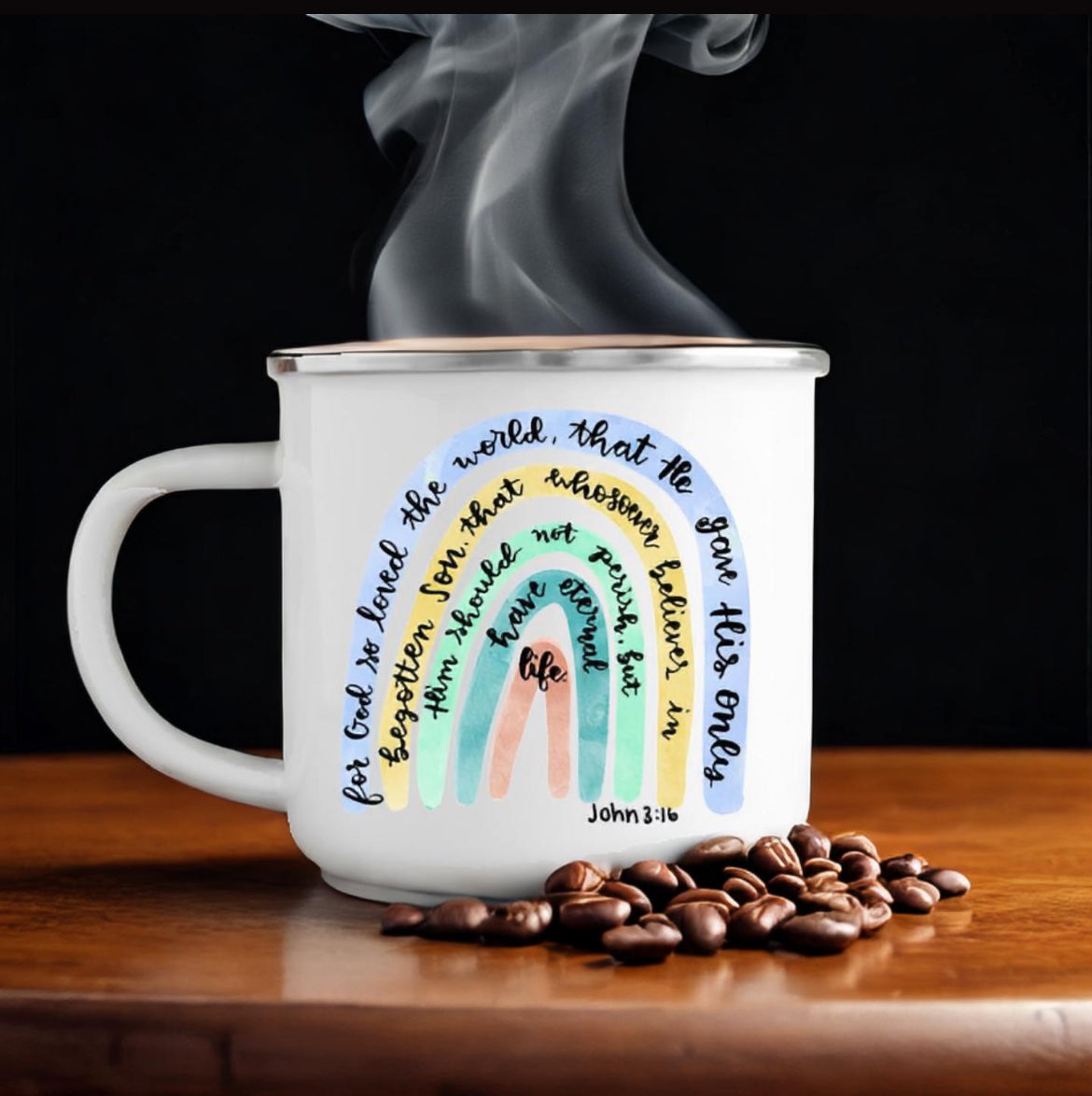 Cocoa Mugs ~ Personalized 12 oz., 14 oz with lid & 15 oz.