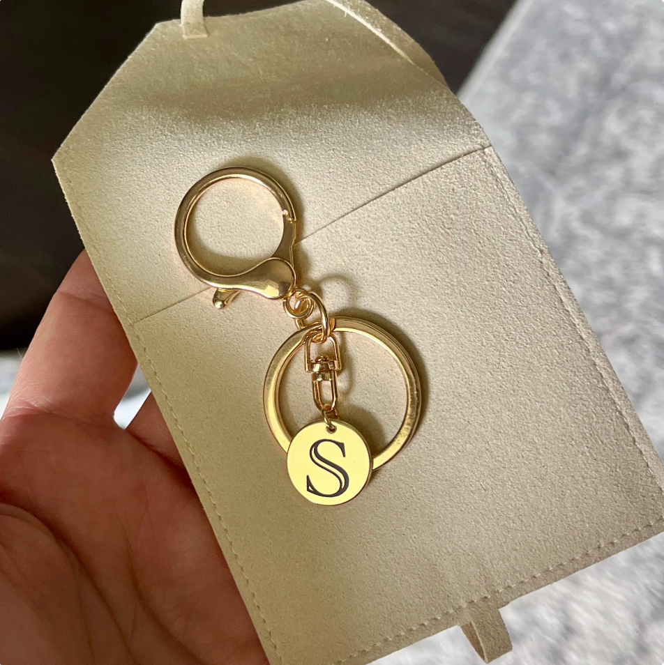 Key Chain ~ Stainless Steel Round Custom