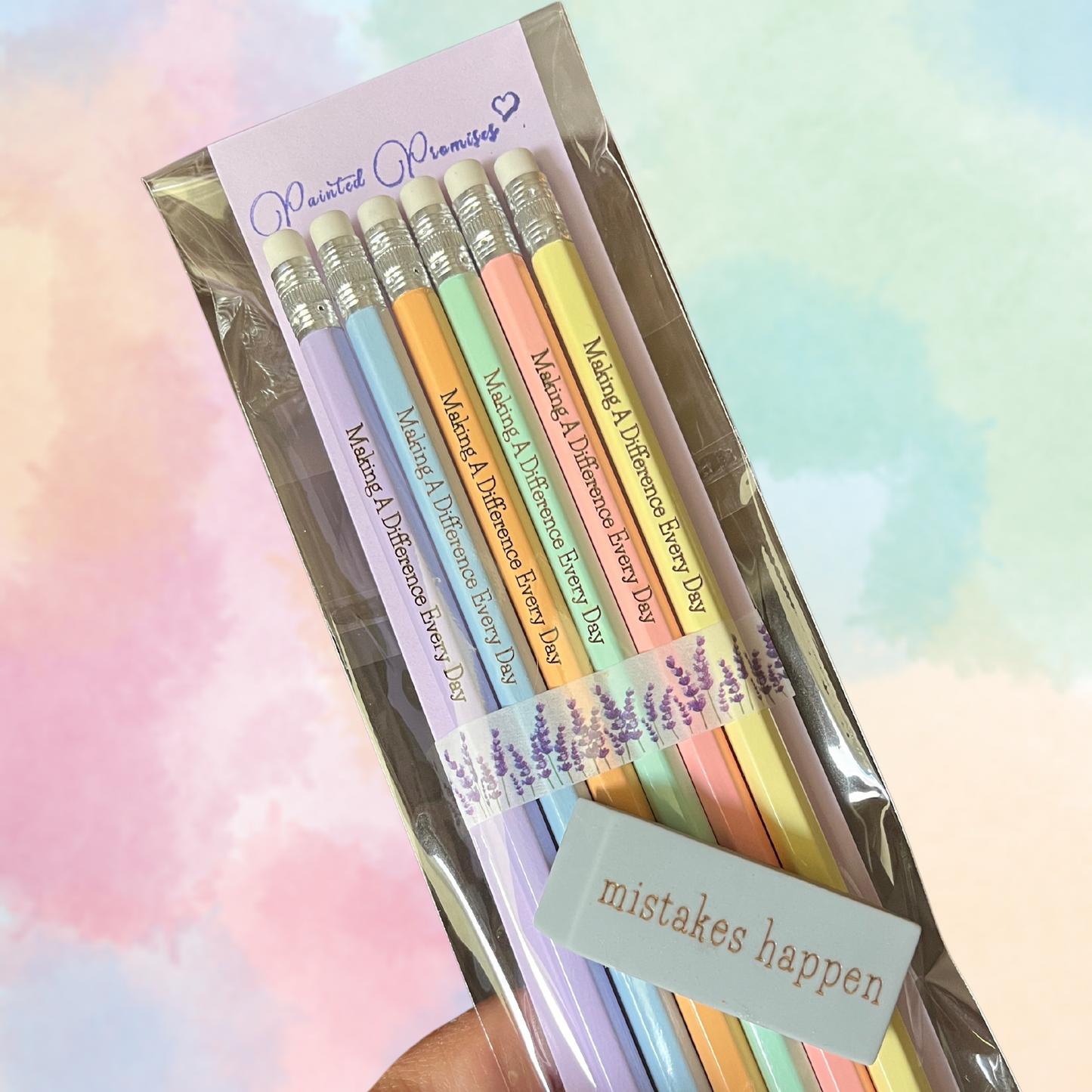 Pencils ~ Personalized Custom Engraved in 30+ Color Choices.