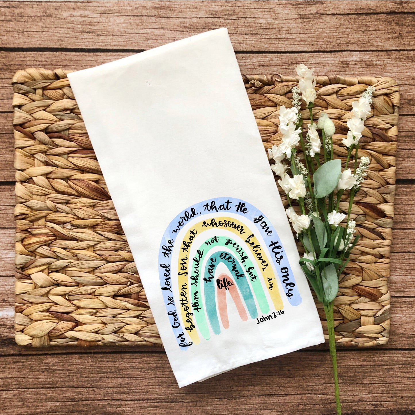 Spring Tea Towels, Kitchen decor, Flour sack towels, hostess gifts, house warming gift towels, Seasonal decor, super absorbent.