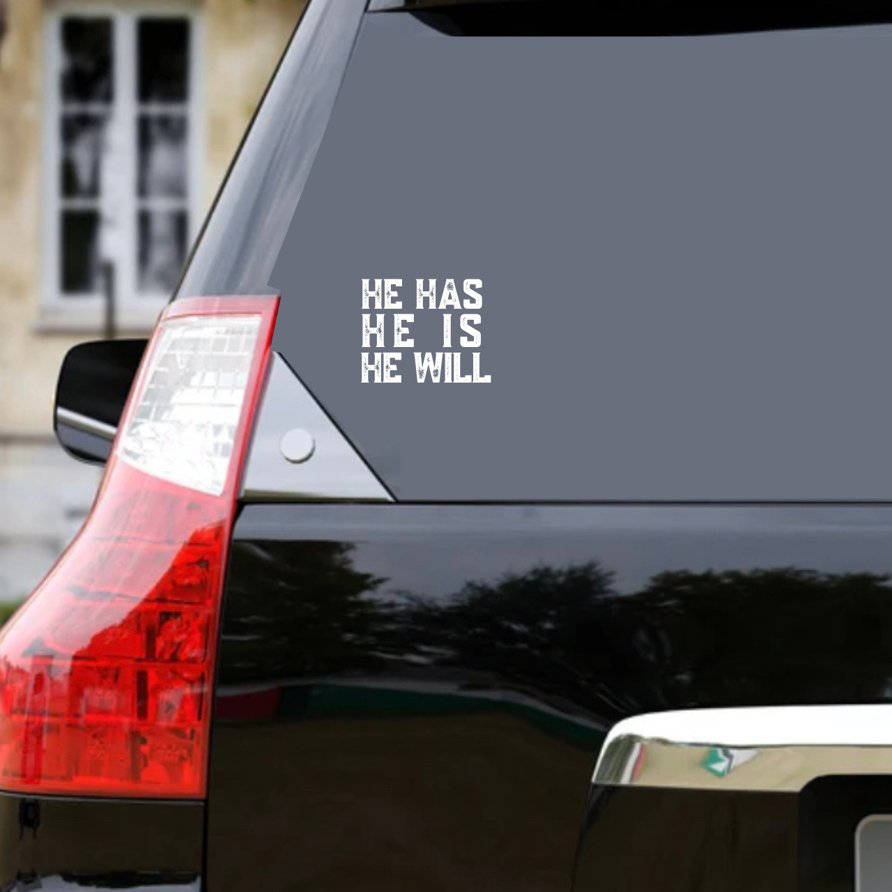 Car Decals ~ UV and Water Resistant Vinyl
