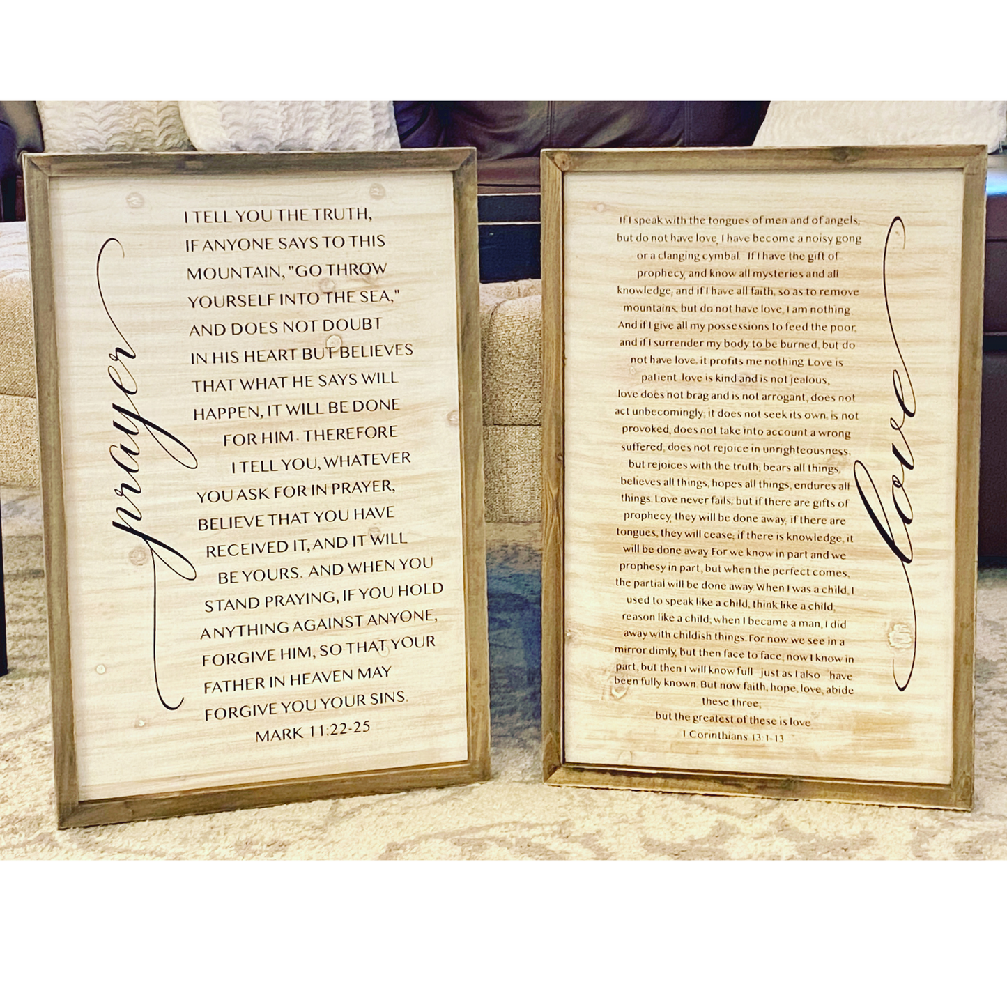 Custom Wood Sign