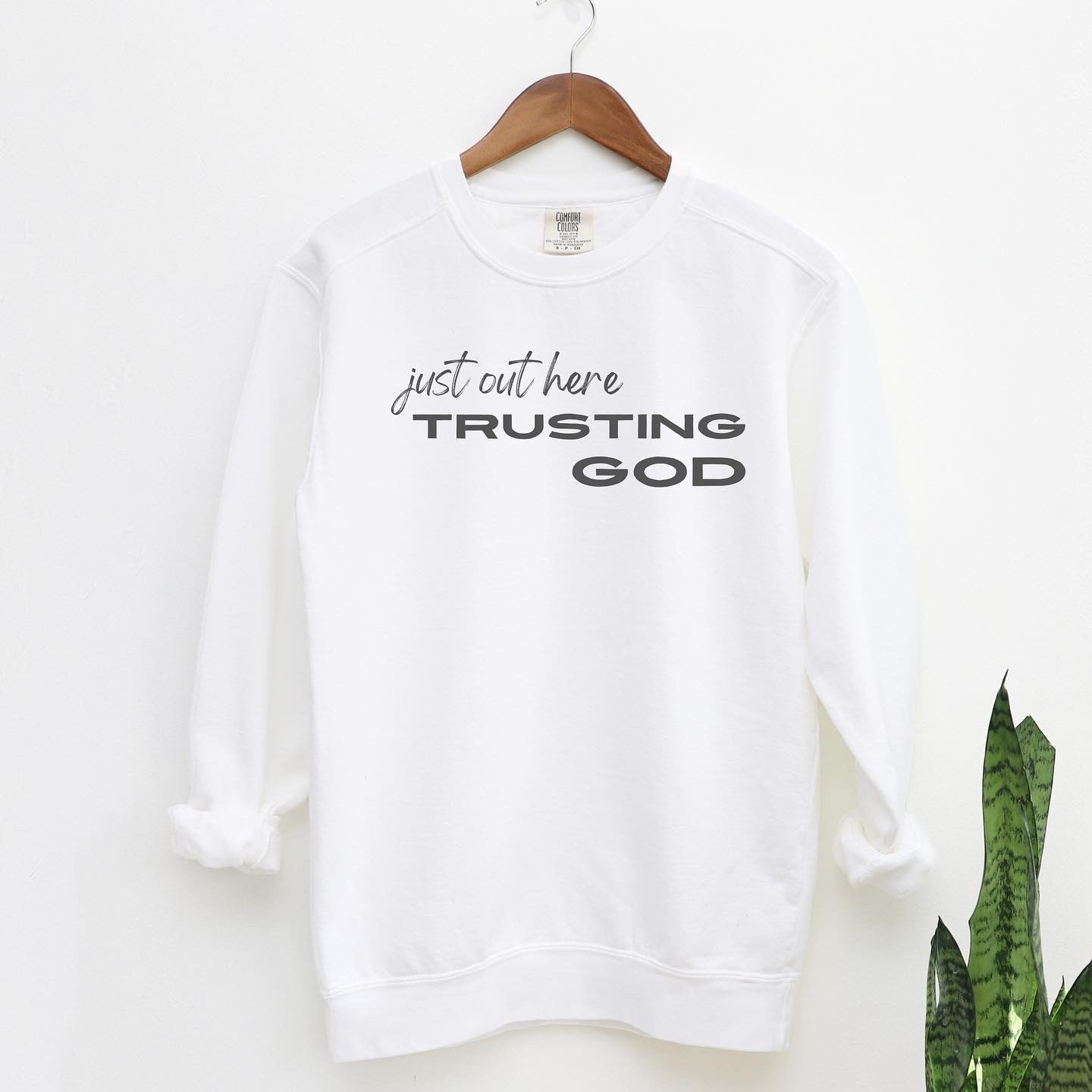 Just Out Here Trusting God