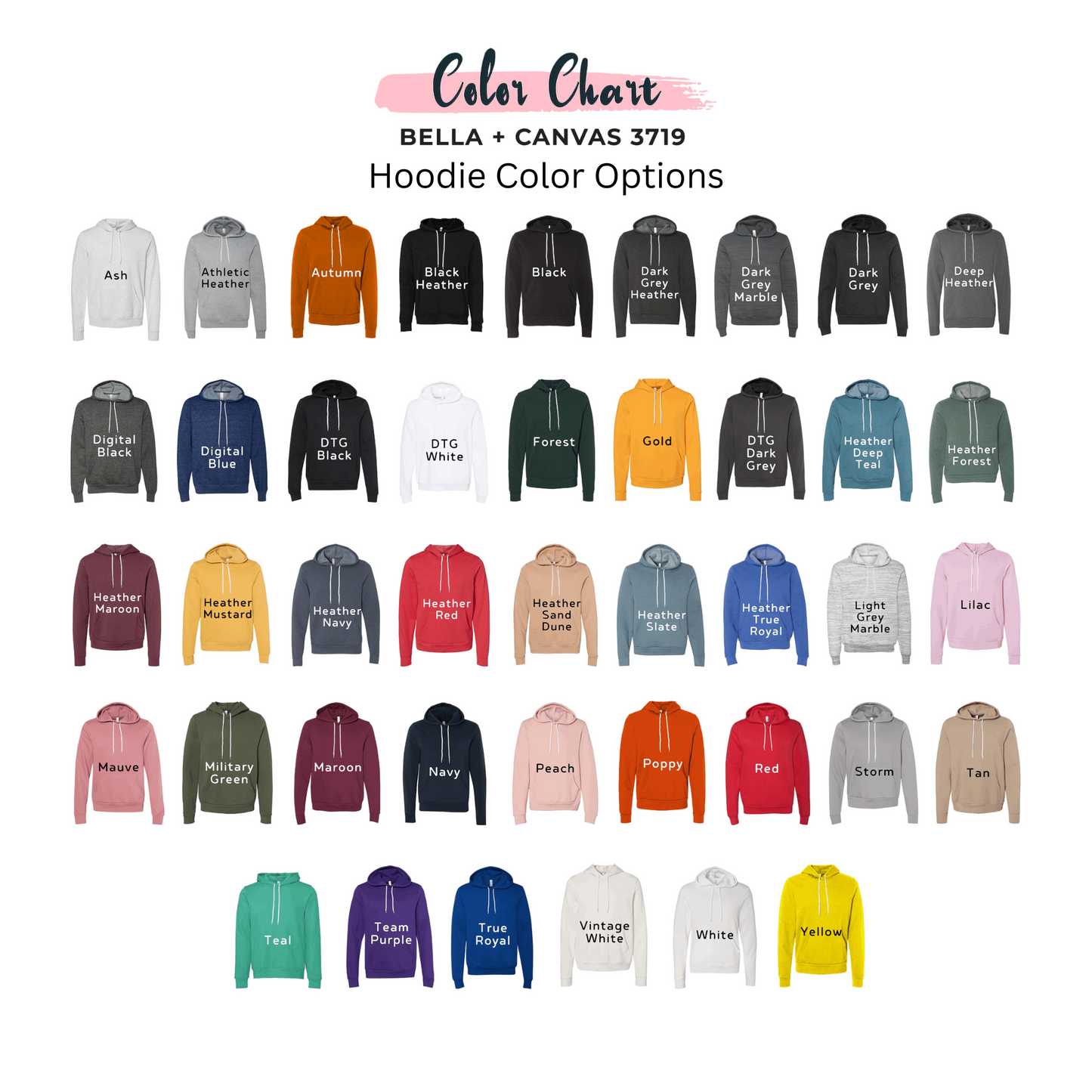 Custom Tees, Long Sleeves, Sweatshirts and Hoodies