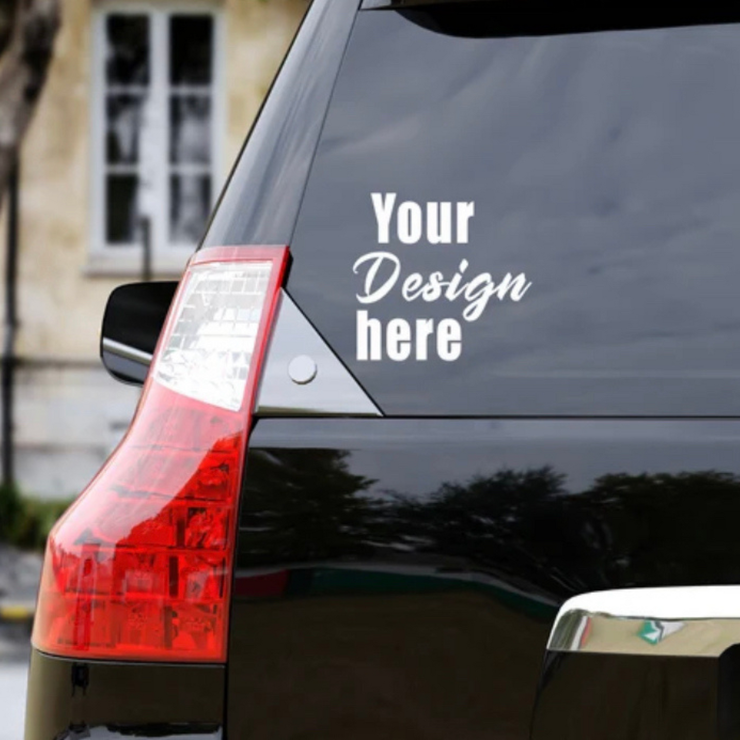 Car Decals ~ UV and Water Resistant Vinyl