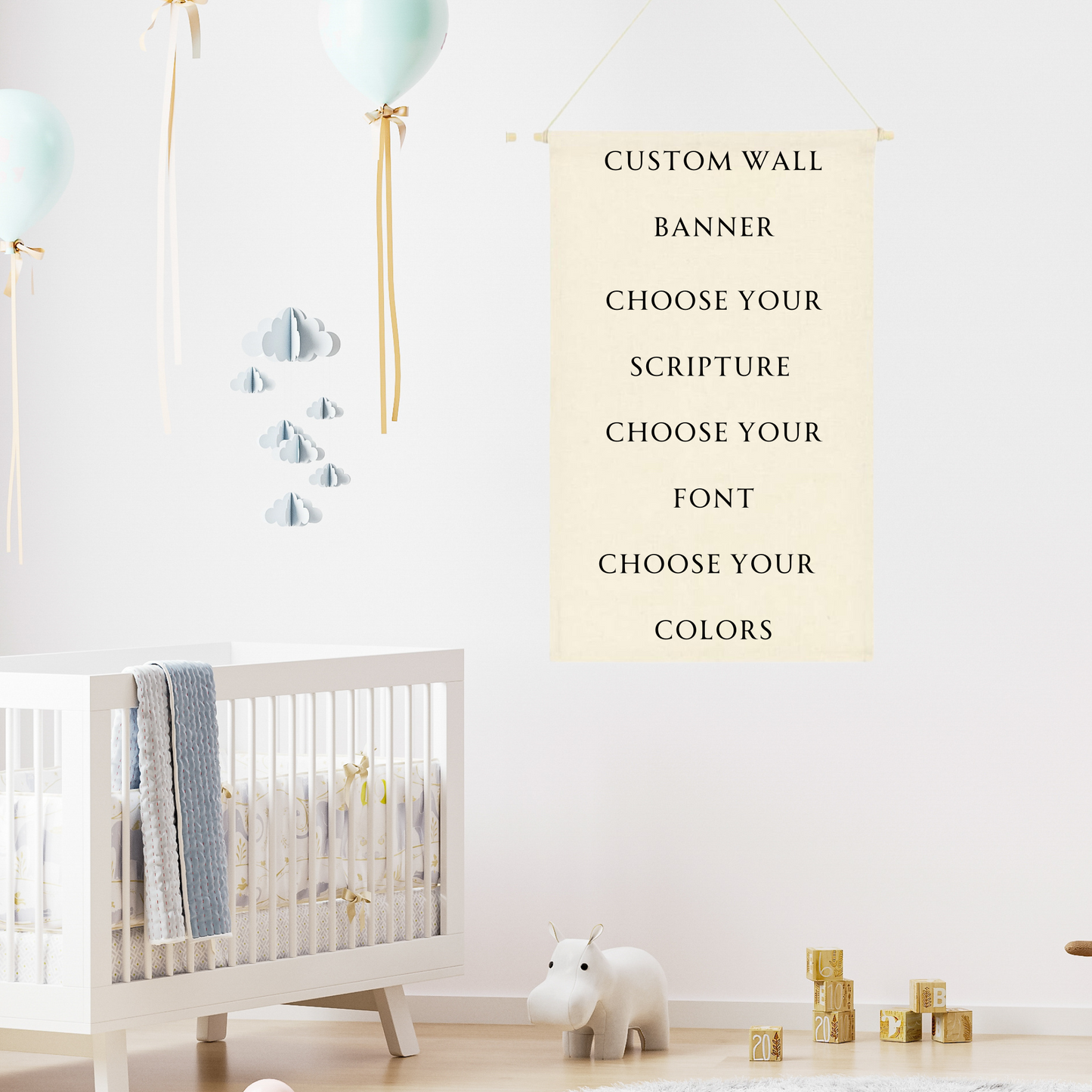 Scripture Banner Wall Hanging
