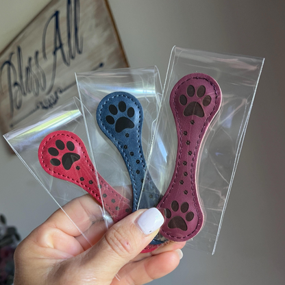 Bookmarks ~ Leather Engraved Magnetic