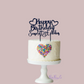 Childrens Cake Toppers ~ Acrylic Floating Birthday Cake Topper Custom