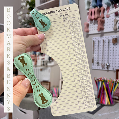 Bookmarks ~ Leather Engraved Magnetic