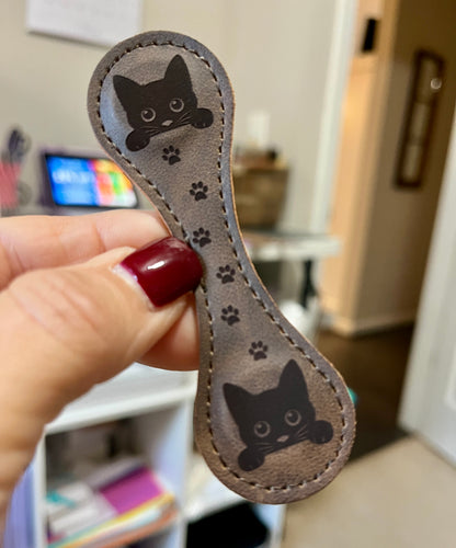 Bookmarks ~ Leather Engraved Magnetic