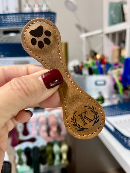 Bookmarks ~ Leather Engraved Magnetic