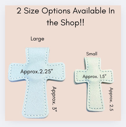 Magnetic Cross Bookmark, Personalized Magnetic Book Accessory.