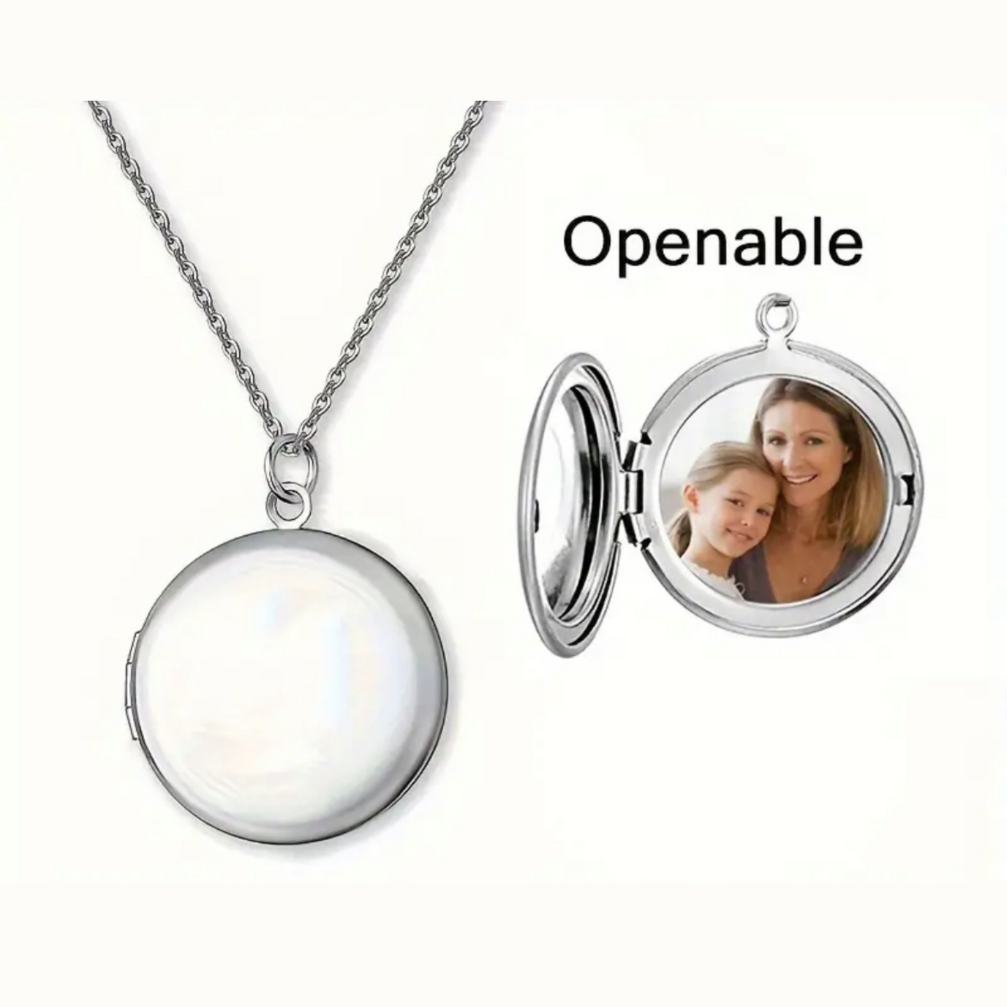 Locket of Love Silver Necklace