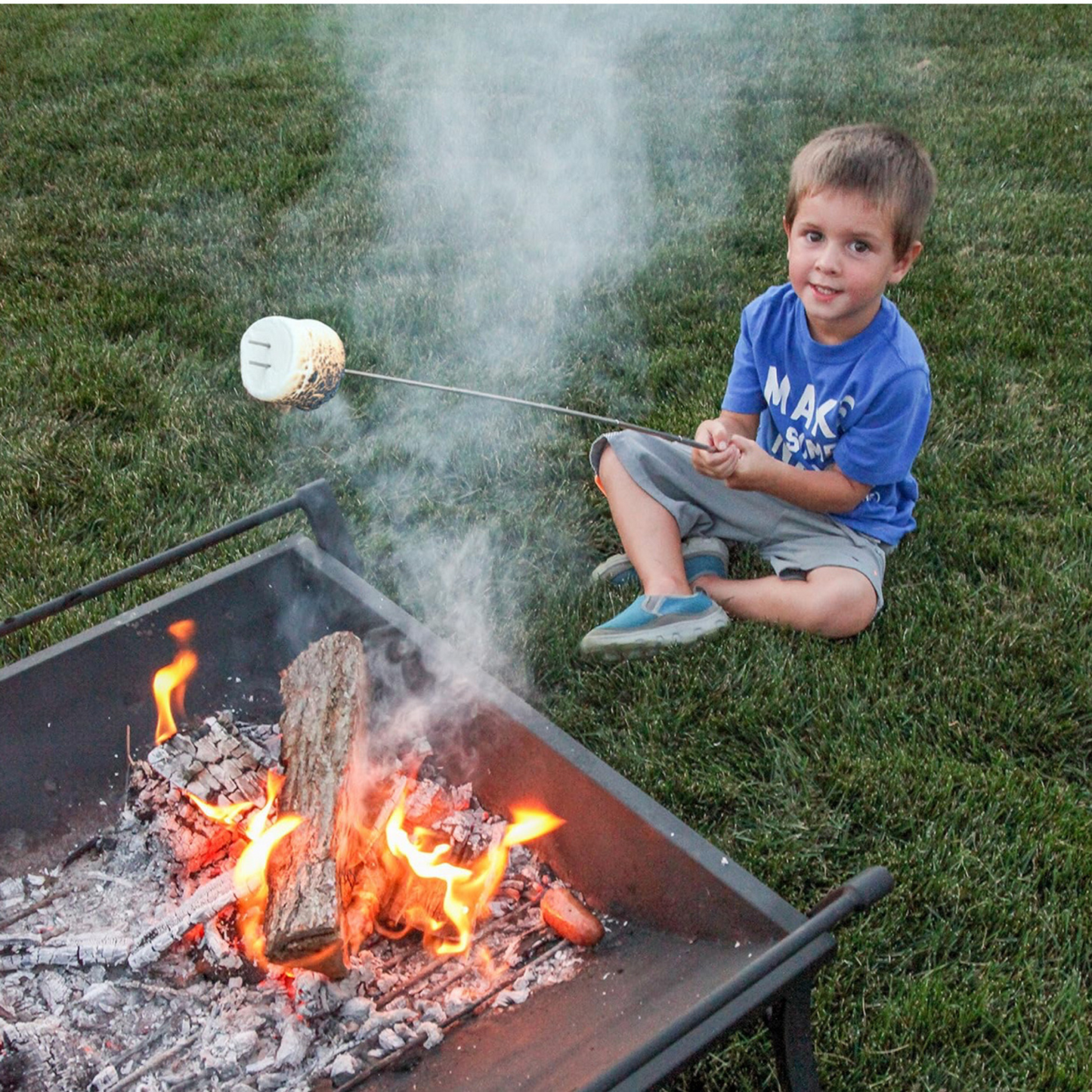 Campfire Skewers with Family Name Set of 5