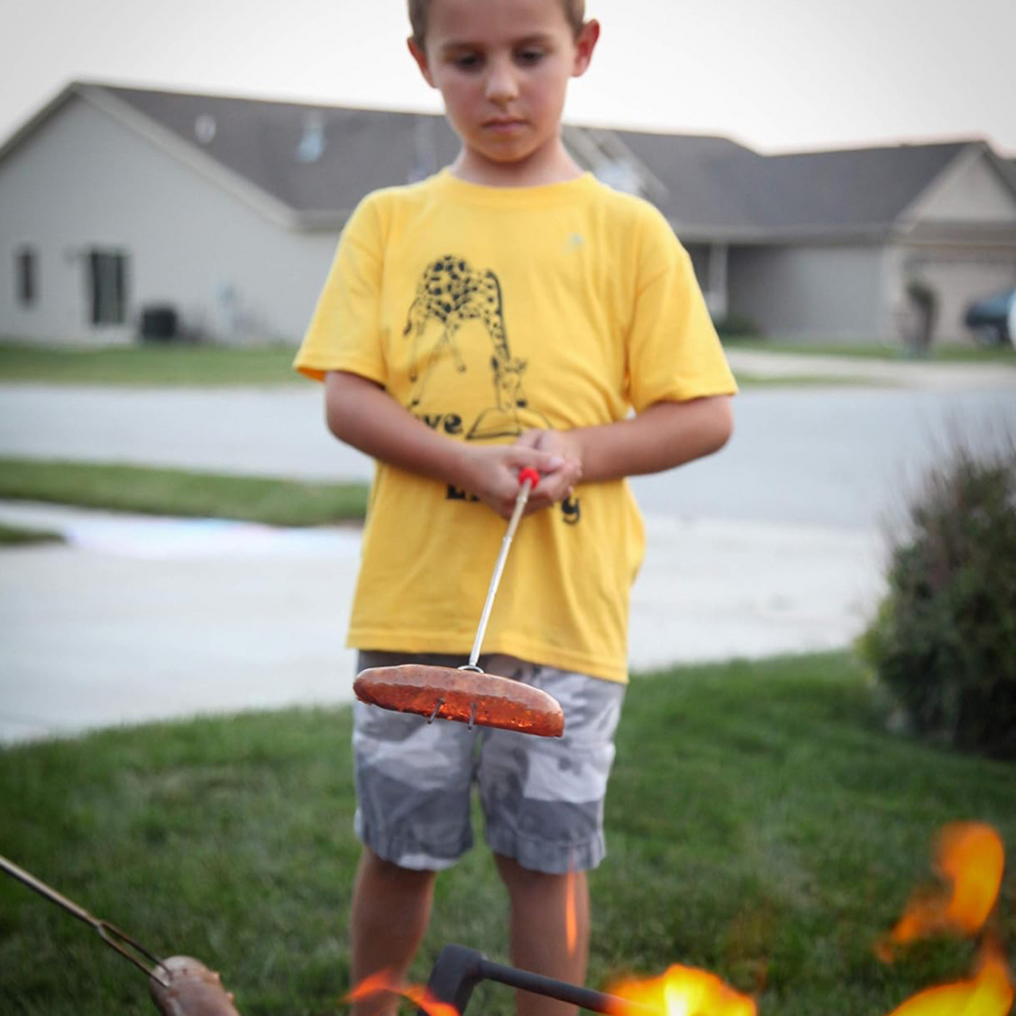 Campfire Skewers with Family Name Set of 5