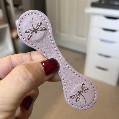 Bookmarks ~ Leather Engraved Magnetic