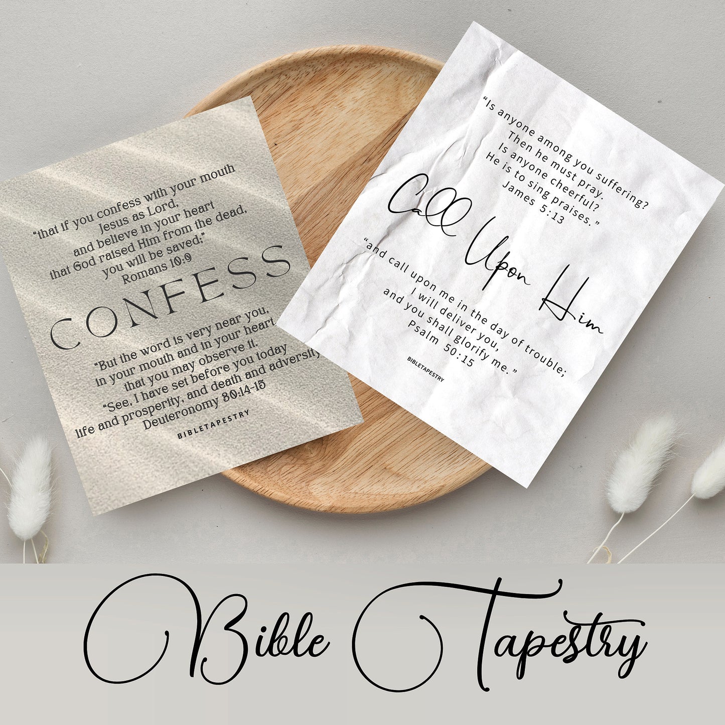 Bible Tapestry Scripture Card Sets