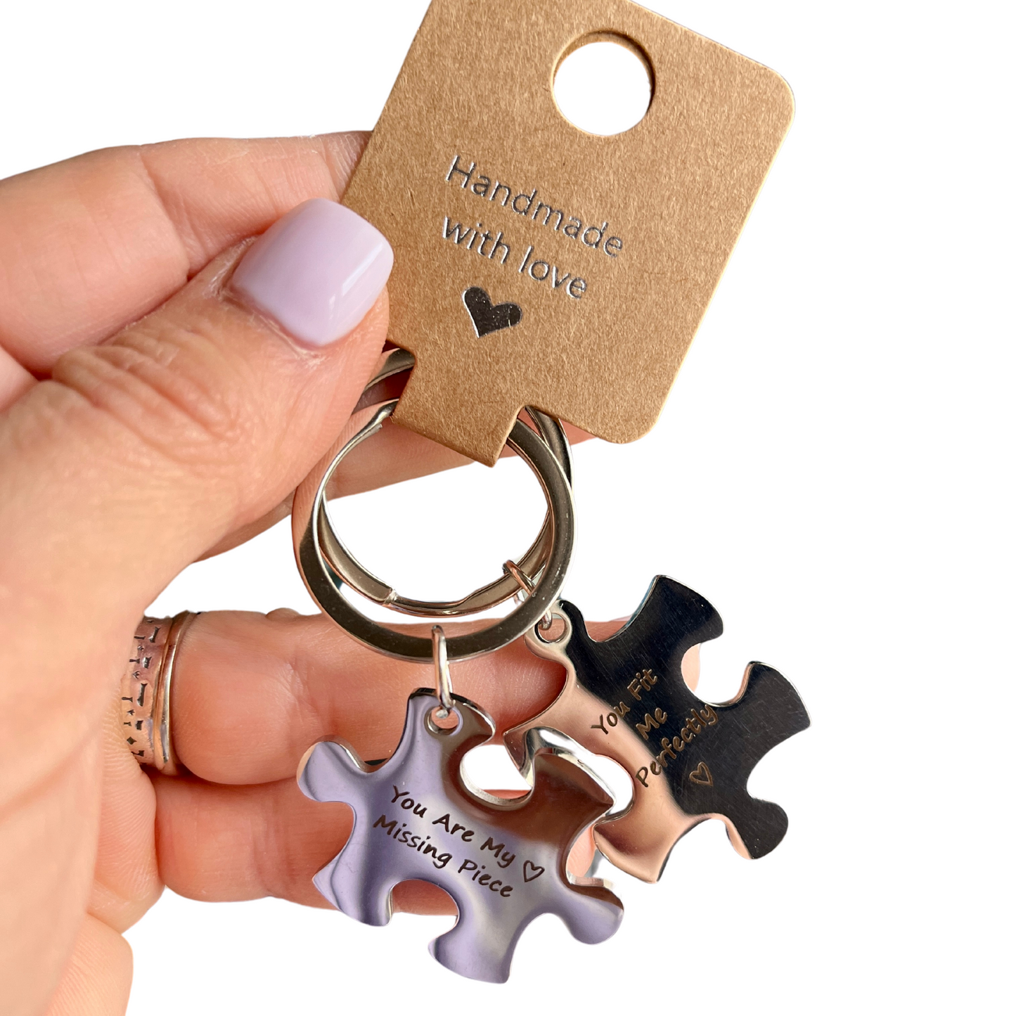 You are my missing piece Puzzle Key Ring