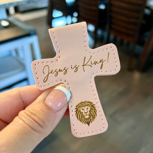 Magnetic Cross Bookmark, Personalized Magnetic Book Accessory.