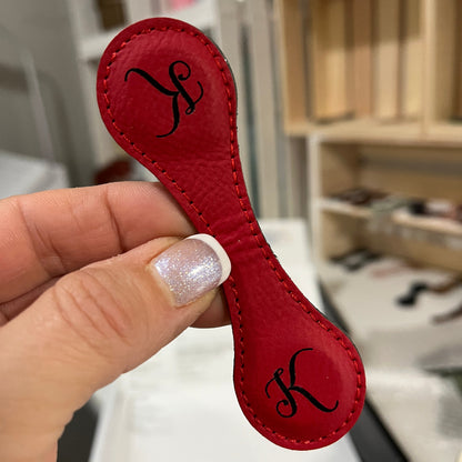 Bookmarks ~ Leather Engraved Magnetic