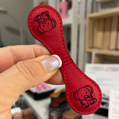 Bookmarks ~ Leather Engraved Magnetic