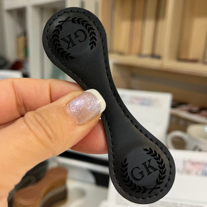 Bookmarks ~ Leather Engraved Magnetic