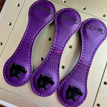 Bookmarks ~ Leather Engraved Magnetic