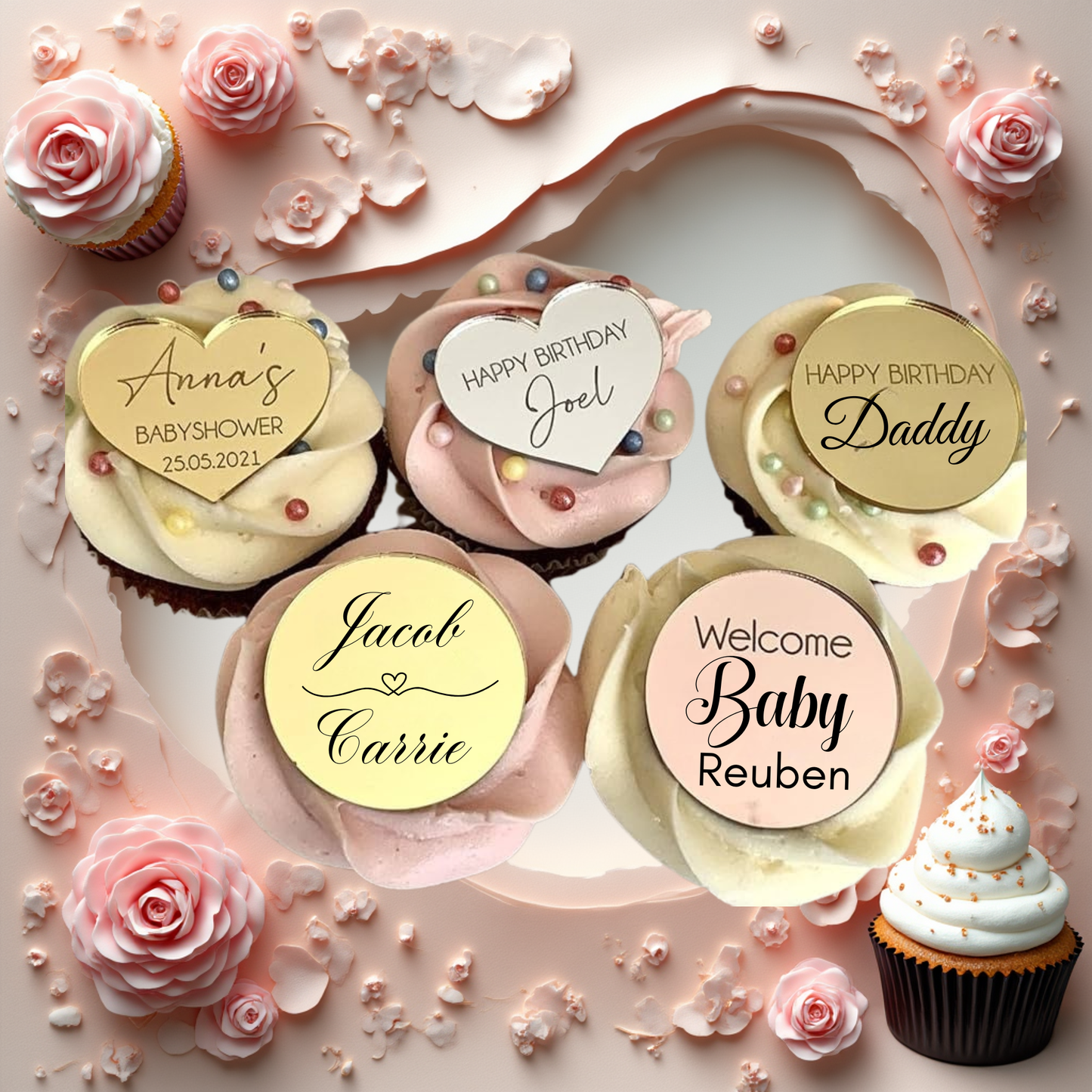 Wedding Cake Topper ~ Acrylic Mr & Mrs. Wedding