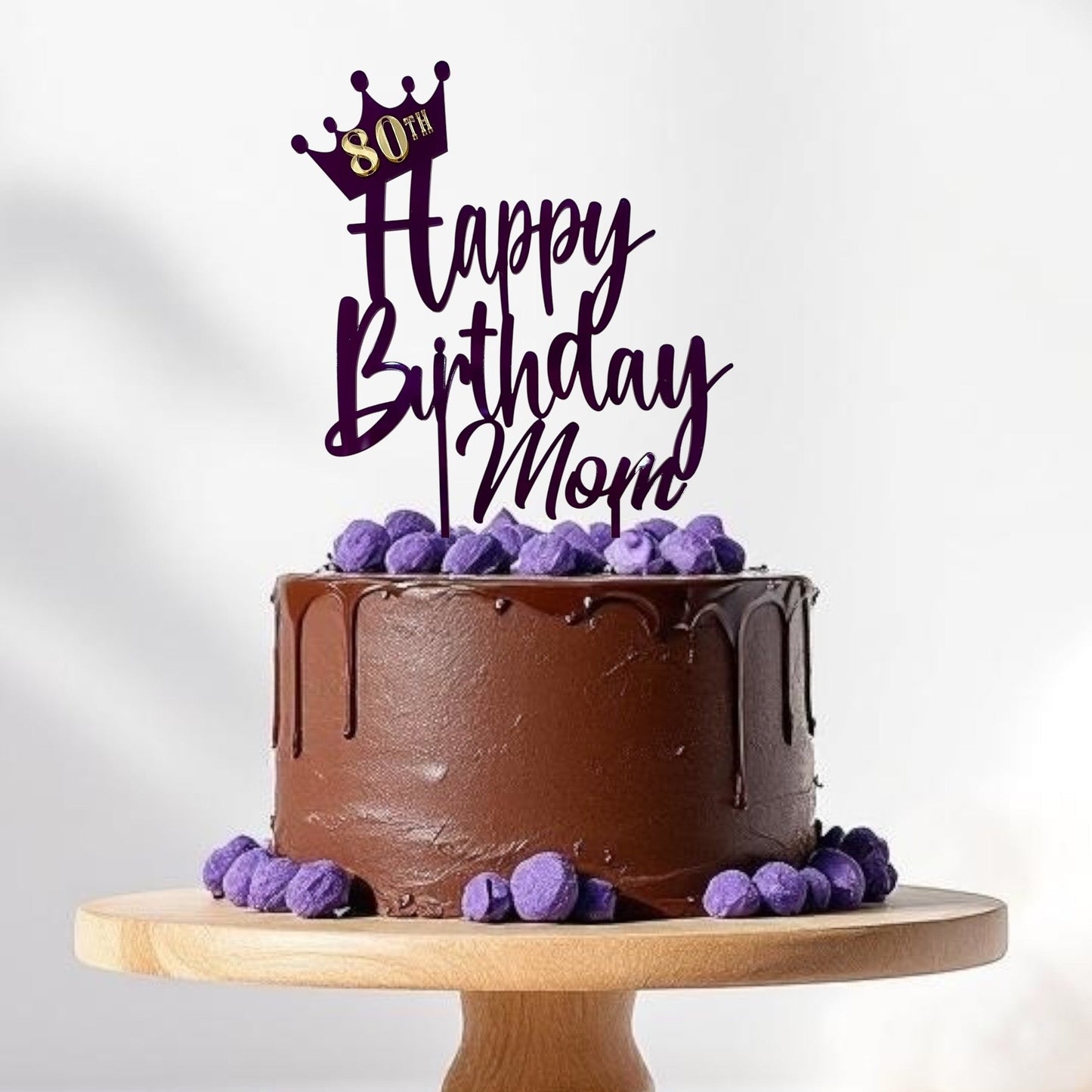 Acrylic Birthday Cake Toppers