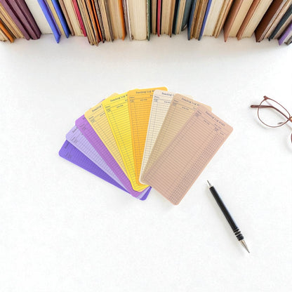 2026 Reading Log Bookmarks Set of 3