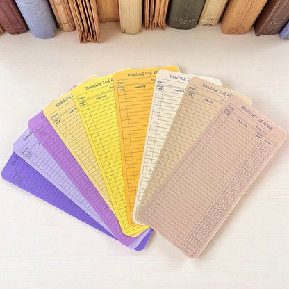 2026 Reading Log Bookmarks Set of 3