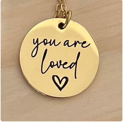 Key Chain ~ Stainless Steel Round Custom
