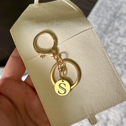 Key Chain ~ Stainless Steel Round Custom