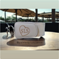 Sunglasses Visor Clip ~ Leather Engraved