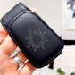 Sunglasses Visor Clip ~ Leather Engraved