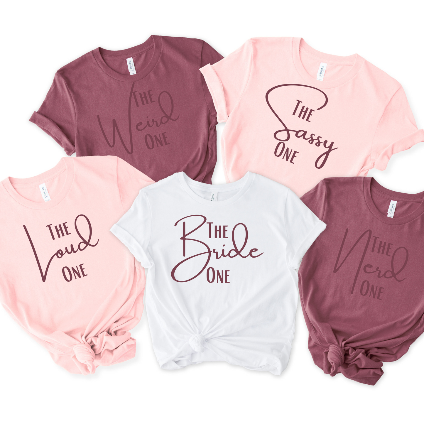 Group Tees set of 6