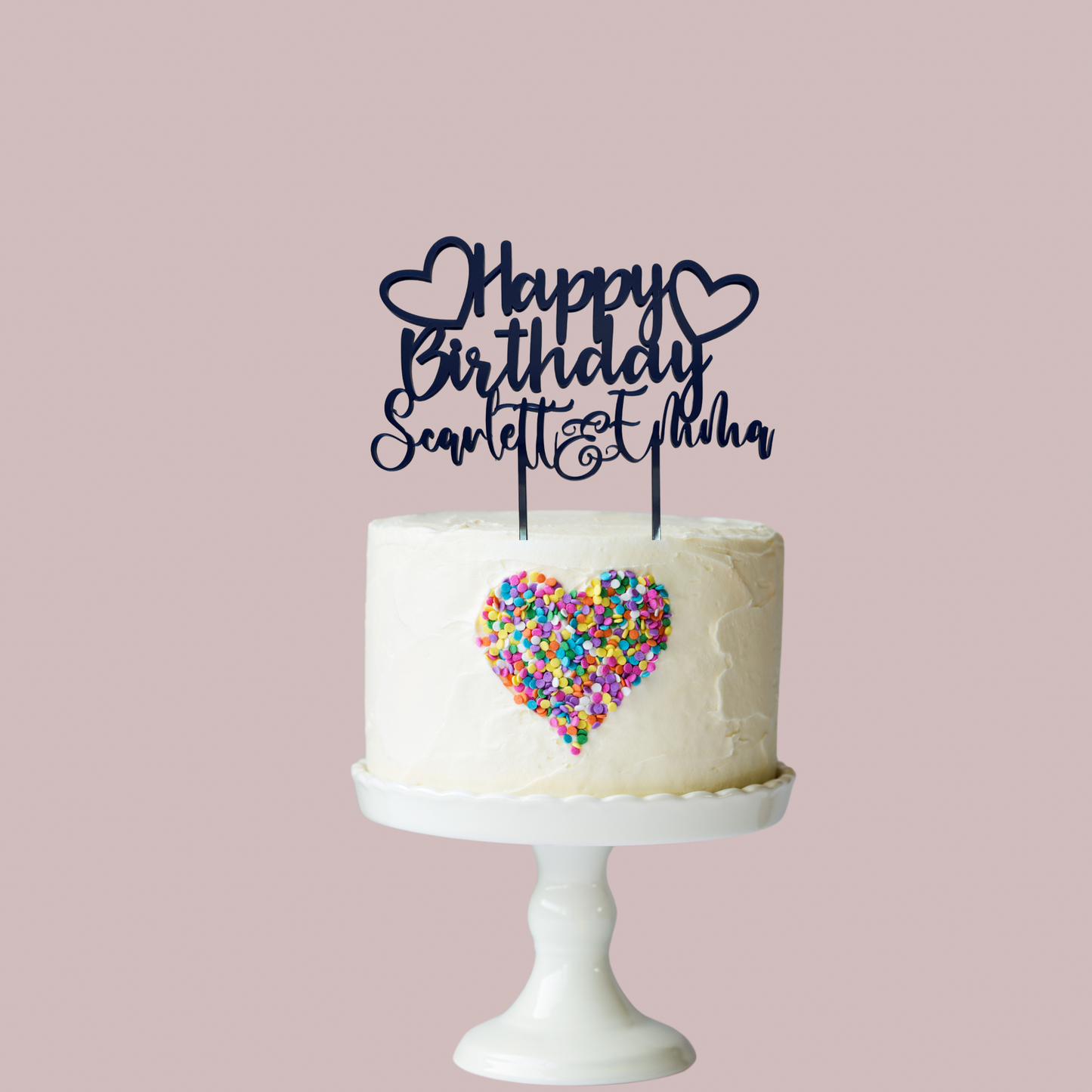 Birthday Cake Toppers ~ Acrylic Birthday Cake Topper