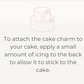 Birthday Cake Toppers ~ Acrylic Birthday Cake Topper