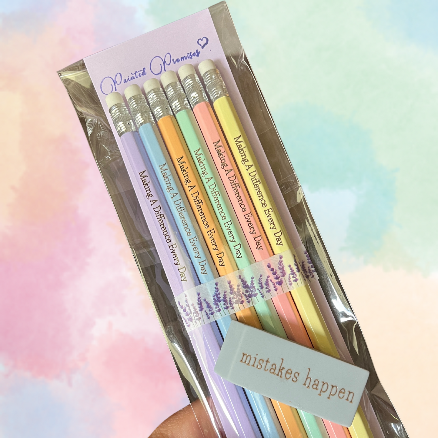 Pencils ~  Personalized Engraved in 30+ Color Choices.