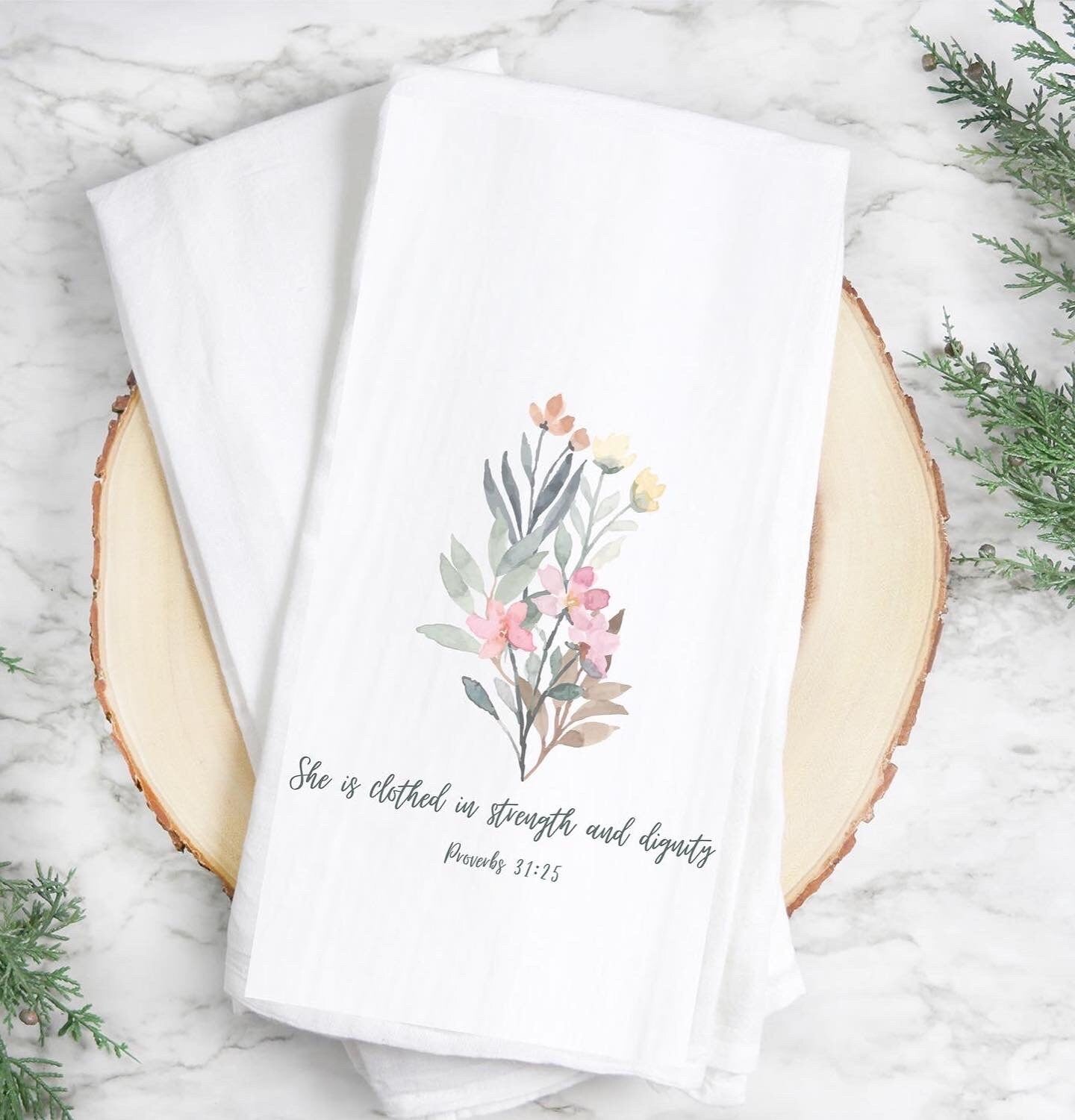 Wild Flower Kitchen Towel ~ Summer Kitchen decor, Flour sack Tea Towels, Hostess Gifts, House Warming Gift Towels, Seasonal Decor.