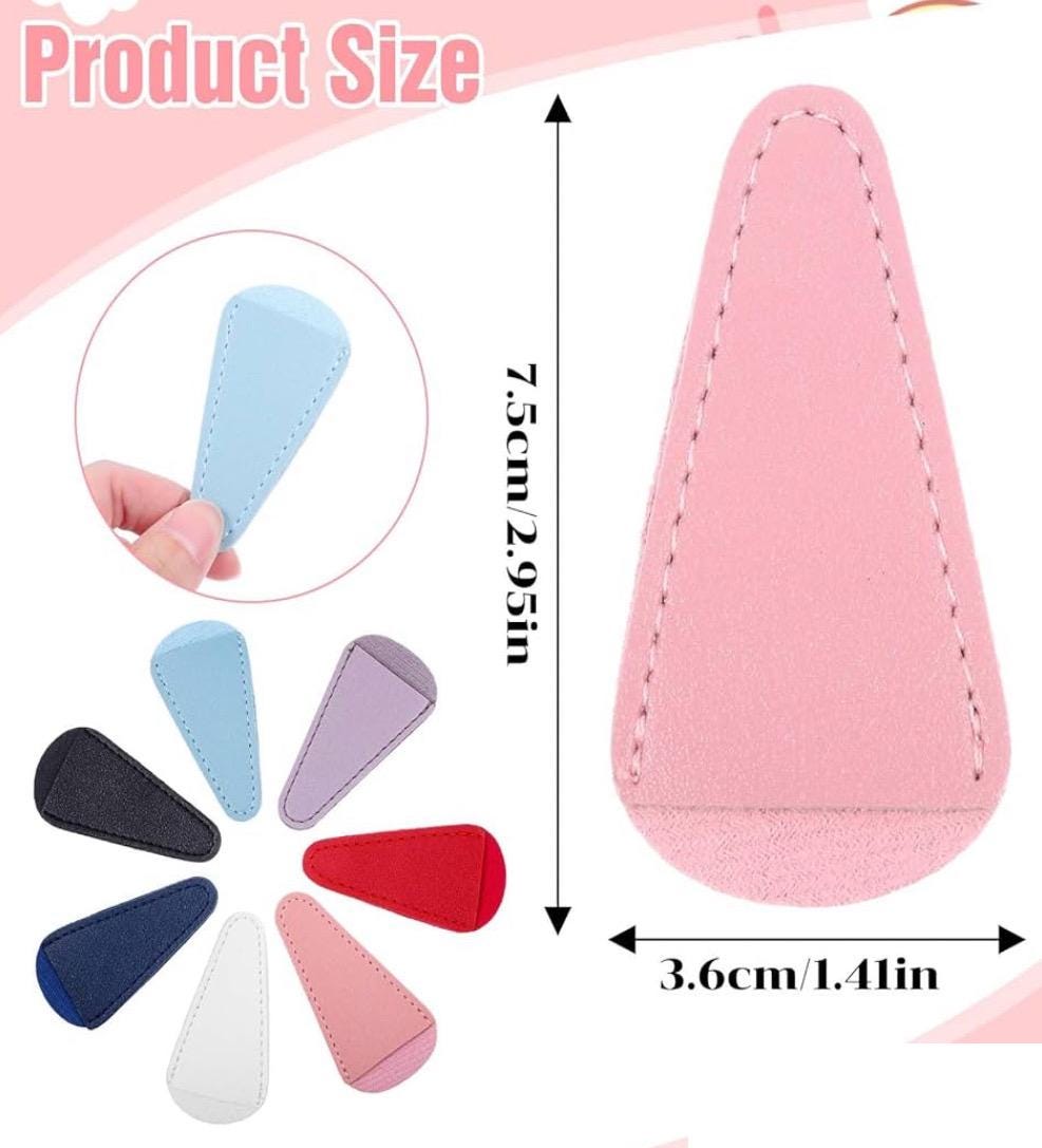 Scissor Sheath: Personalized PU Leatherette Scissor Tip Protector