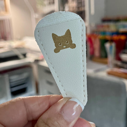 Scissor Sheath: Personalized PU Leatherette Scissor Tip Protector