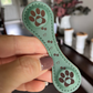 Bookmarks ~ Leather Custom Engraved magnet gifts for teachers, book lovers & friends. Choose from our designs or make your own.  20 + colors