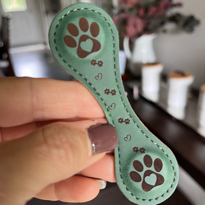 Bookmarks ~ Leather Engraved Magnetic